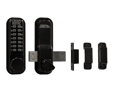 Lockey 2200 Keyless Mechanical Digital Deadbolt Door Lock - AAA Industrial Supply