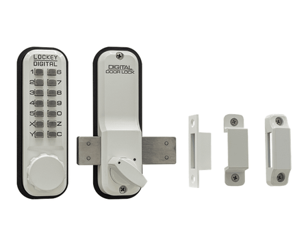 Lockey 2200 Keyless Mechanical Digital Deadbolt Door Lock - AAA Industrial Supply