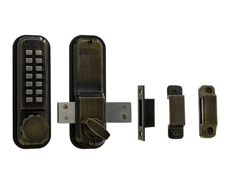 Lockey 2200 Keyless Mechanical Digital Deadbolt Door Lock - AAA Industrial Supply