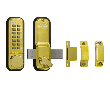 Lockey 2200 Keyless Mechanical Digital Deadbolt Door Lock - AAA Industrial Supply