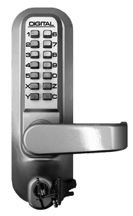 Lockey 2200KO Mechanical Digital Deadbolt Door Lock With Key Override - AAA Industrial Supply