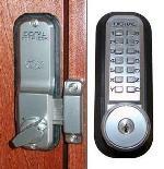 Lockey 2200KO Mechanical Digital Deadbolt Door Lock With Key Override - AAA Industrial Supply