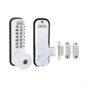 Lockey 2200KO Mechanical Digital Deadbolt Door Lock With Key Override - AAA Industrial Supply