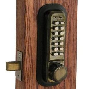 Lockey 2210 Keyless Mechanical Digital Deadbolt Door Lock - AAA Industrial Supply