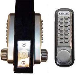 Lockey 2210DC Keyless Mechanical Digital Double Sided Combination Deadbolt Door Lock - AAA Industrial Supply