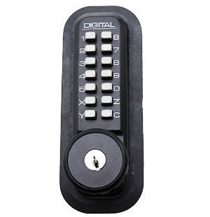 Lockey 2210DC KO Mechanical Digital Double Sided Combination Deadbolt Door Lock With Key Override - AAA Industrial Supply