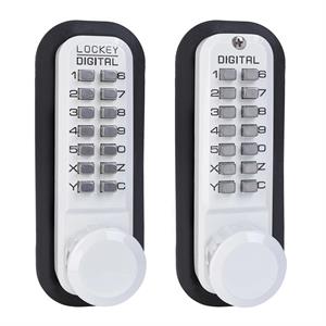Lockey 2830DC - MG Keyless Mechanical Double Sided Digital Spring Latch Knob Lock Marine Grade - AAA Industrial Supply
