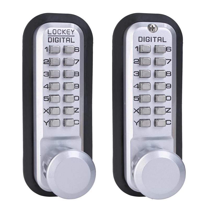 Lockey 2830DC - MG Keyless Mechanical Double Sided Digital Spring Latch Knob Lock Marine Grade - AAA Industrial Supply