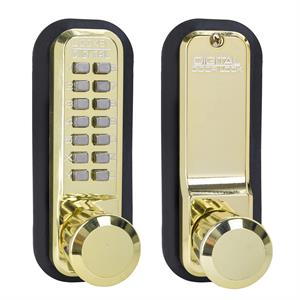 Lockey 2830MG Keyless Mechanical Digital Spring Latch Knob Lock Marine Grade - AAA Industrial Supply