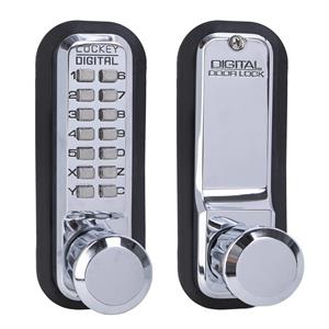 Lockey 2830MG Keyless Mechanical Digital Spring Latch Knob Lock Marine Grade - AAA Industrial Supply
