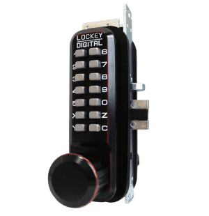 Lockey 2930 Keyless Mechanical Digital Adams Rite Stile Latch Door Lock - AAA Industrial Supply
