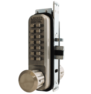 Lockey 2930DC Keyless Mechanical Digital Adams Rite Stile Latch Double Sided Door Lock - AAA Industrial Supply