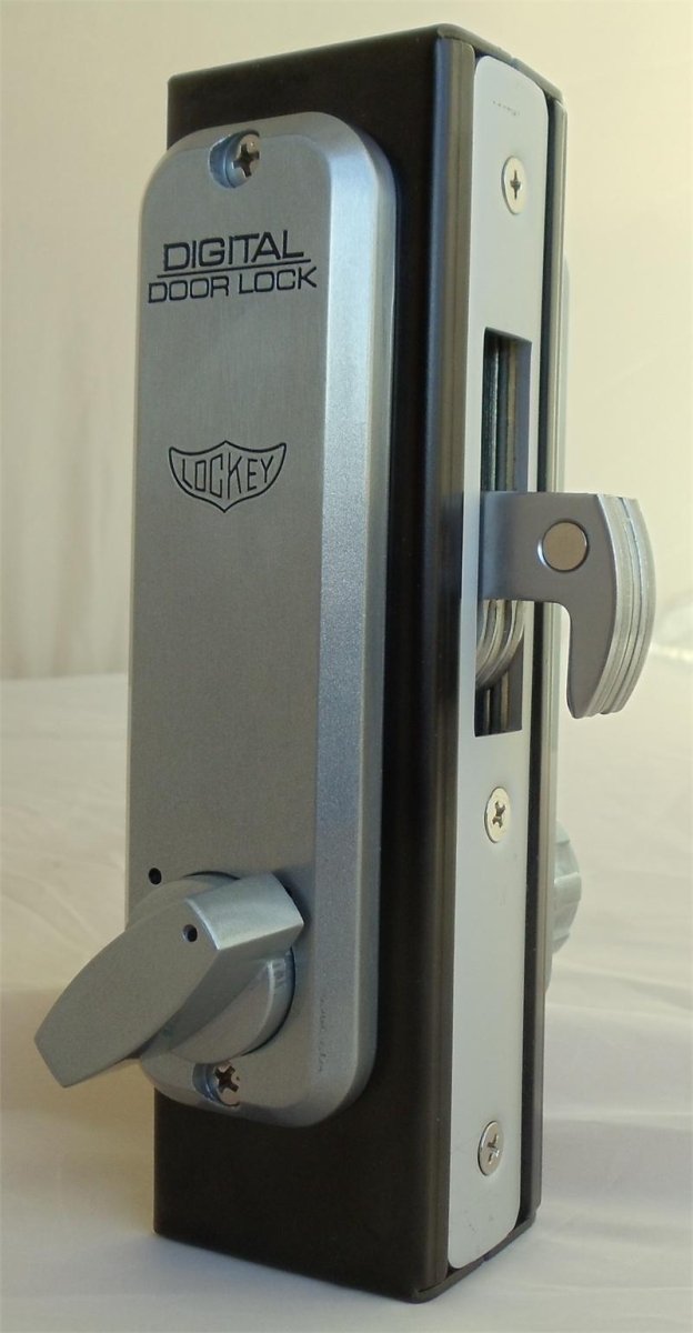 Lockey 2950 Keyless Mechanical Digital Mortised Hook Bolt Door Lock - AAA Industrial Supply