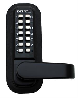Lockey 2985DC Keyless Mechanical Digital Adams Rite Stile Latch Double Sided Door Lock - AAA Industrial Supply
