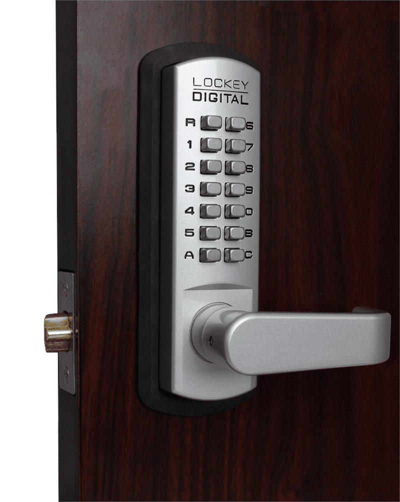 Lockey 3835 Keyless Mechanical Passage Lever Lock - AAA Industrial Supply