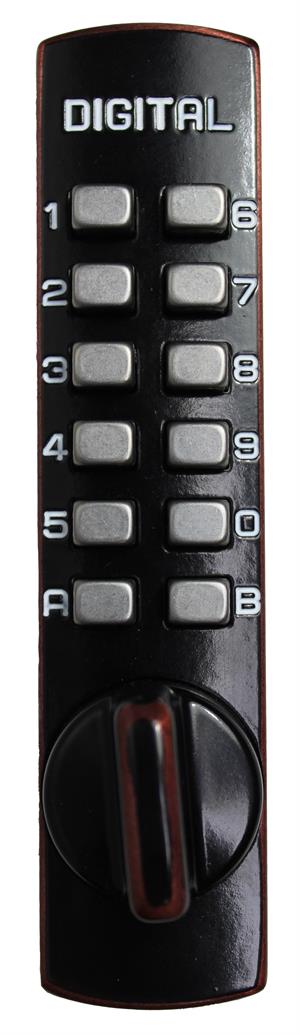 Lockey C120 Keyless Mechanical Digital Cabinet or Door Lock - AAA Industrial Supply