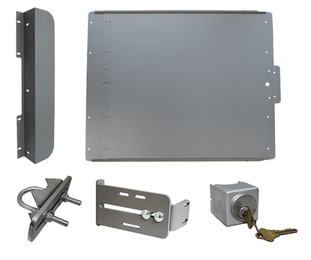 Lockey ED - 50 EDGE - Safety Panic Shield Kit for User Supplied Panic Bar - AAA Industrial Supply