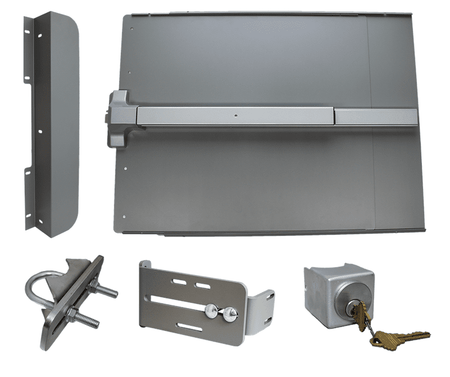 Lockey ED - 51 EDGE Safety Panic Shield Kit With PB1100 Panic Bar - AAA Industrial Supply