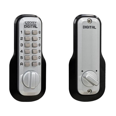 Lockey M210 EZ Keyless Mechanical Digital Deadbolt Door Lock - AAA Industrial Supply