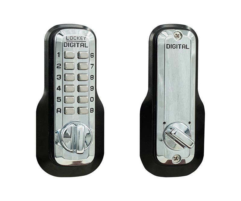 Lockey M210 EZ Keyless Mechanical Digital Deadbolt Door Lock - AAA Industrial Supply