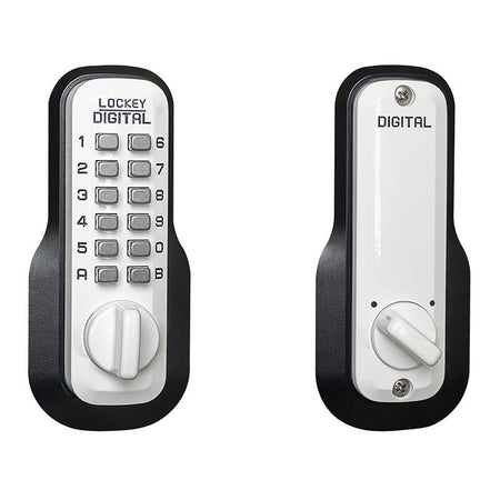 Lockey M210 EZ Keyless Mechanical Digital Deadbolt Door Lock - AAA Industrial Supply