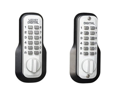 Lockey M210DC EZ MG Keyless Mechanical Digital Double Sided Deadbolt Door Lock - AAA Industrial Supply