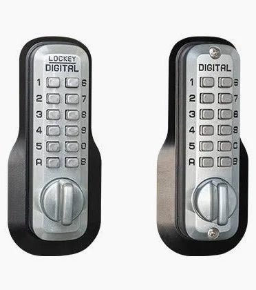 Lockey M210DC EZ MG Keyless Mechanical Digital Double Sided Deadbolt Door Lock - AAA Industrial Supply
