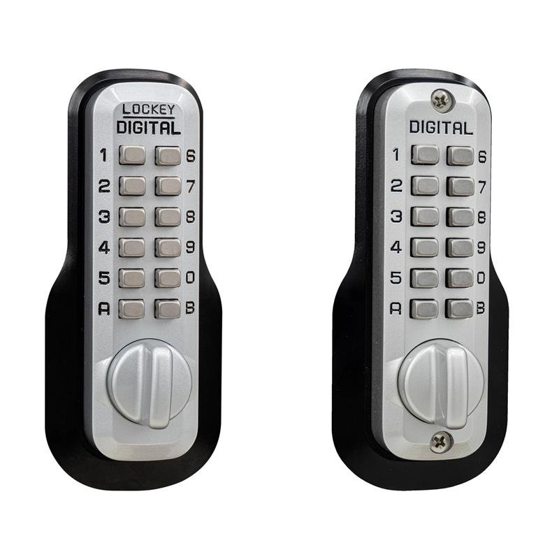 Lockey M210DC EZ MG Keyless Mechanical Digital Double Sided Deadbolt Door Lock - AAA Industrial Supply
