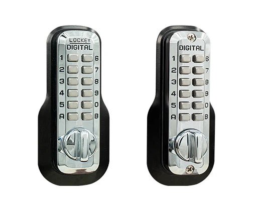 Lockey M210DC EZ MG Keyless Mechanical Digital Double Sided Deadbolt Door Lock - AAA Industrial Supply