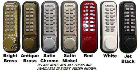 Lockey M220 Keyless Mechanical Digital Deadbolt Door Lock - AAA Industrial Supply
