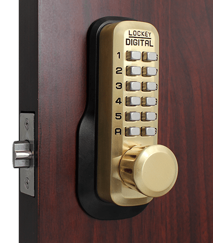 Lockey M230 Keyless Mechanical Digital Springlatch Door Lock - AAA Industrial Supply