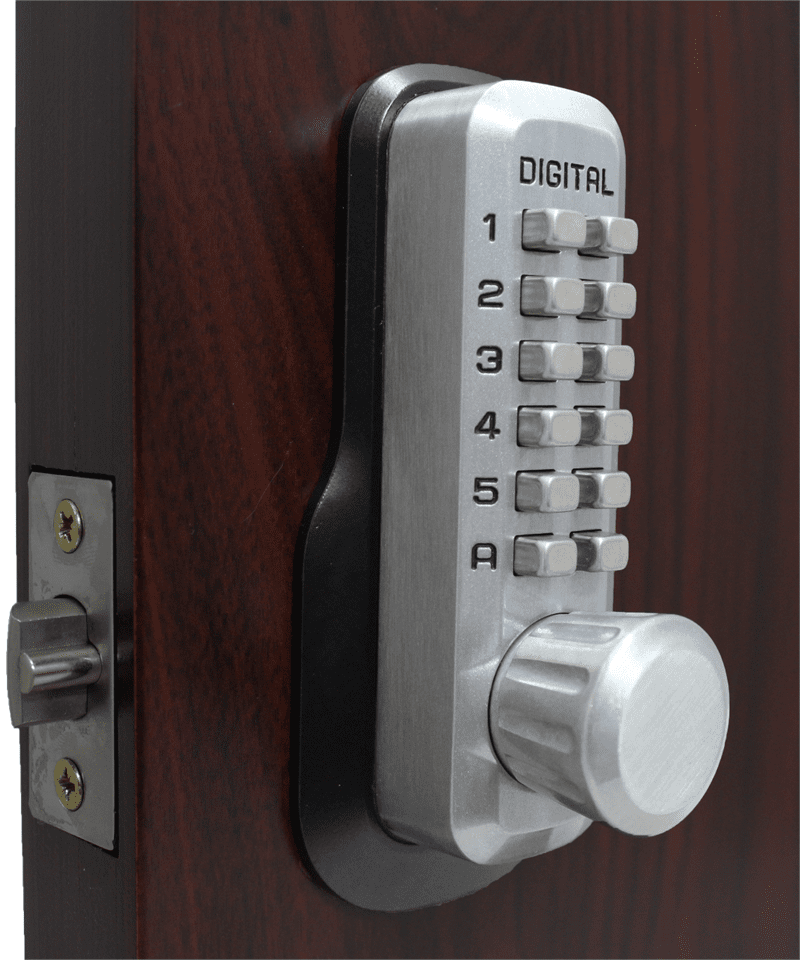 Lockey M230 Keyless Mechanical Digital Springlatch Door Lock - AAA Industrial Supply