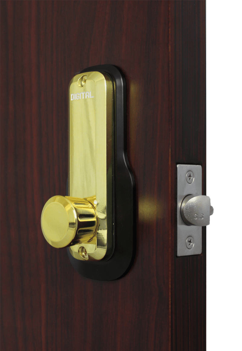 Lockey M230 Keyless Mechanical Digital Springlatch Door Lock - AAA Industrial Supply