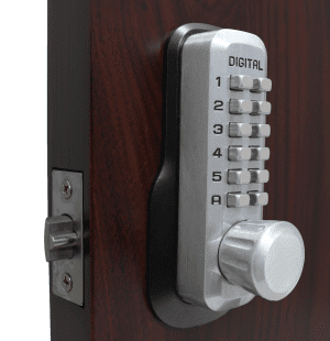 Lockey M230DC Keyless Mechanical Digital Double Sided Springlatch Door Lock - AAA Industrial Supply