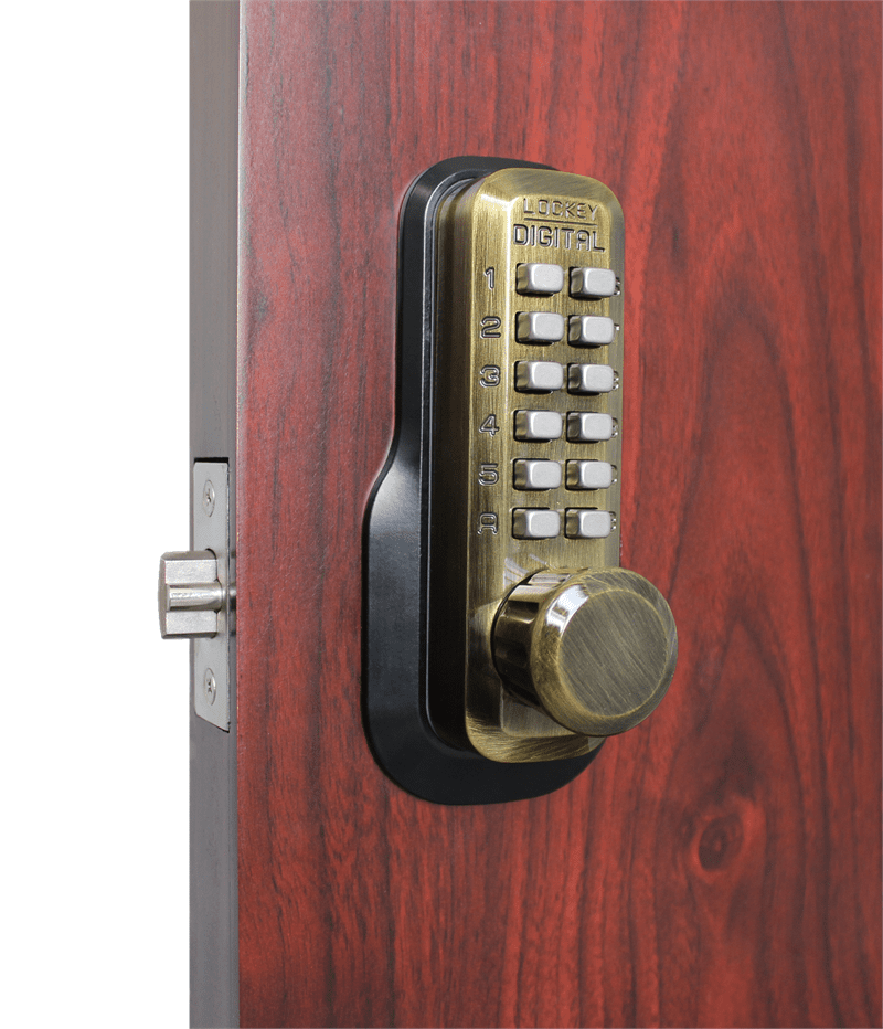 Lockey M230DC Keyless Mechanical Digital Double Sided Springlatch Door Lock - AAA Industrial Supply