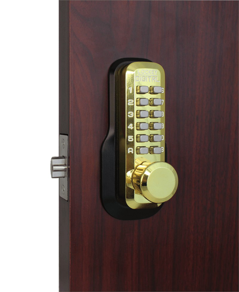 Lockey M230DC Keyless Mechanical Digital Double Sided Springlatch Door Lock - AAA Industrial Supply