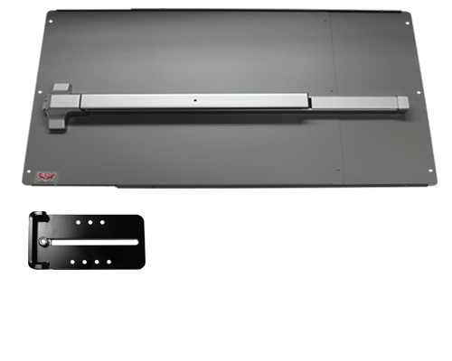 Lockey PS - 41 Value Kit Panic Bar and Panic Shield With PB1100 Panic Bar - AAA Industrial Supply