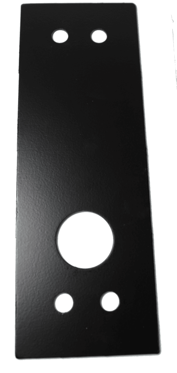 Lockey T - Cover, Cover Plate for 1100 and 1600 Series Locks, Black - AAA Industrial Supply