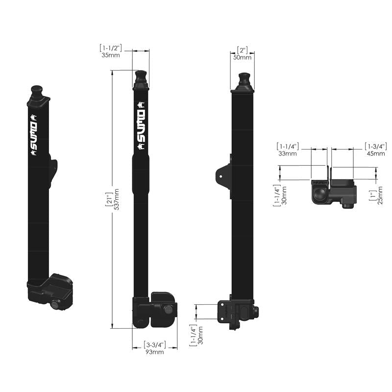 LockeyUSA SUMO PGL - 50 Pool Gate Latch - AAA Industrial Supply
