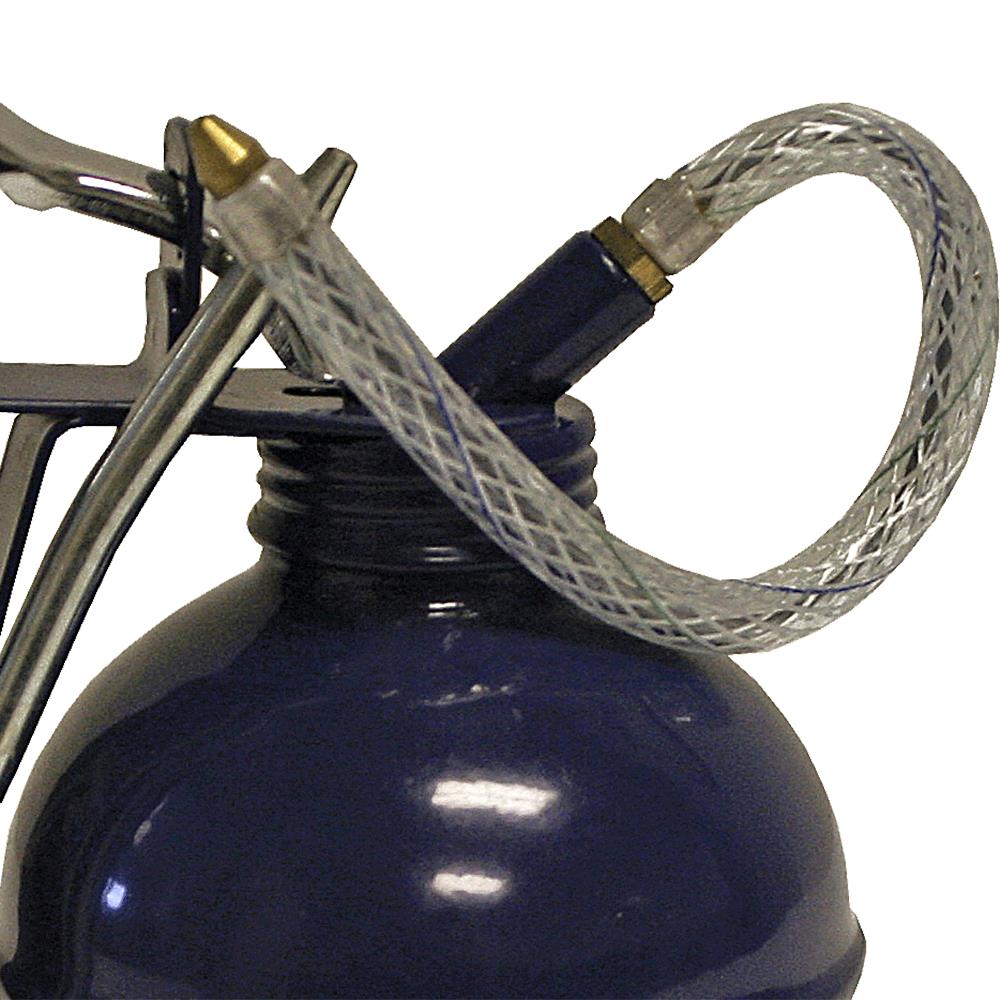 Lubrication Oil Can - 16 oz - Lever Grip - Straight & Flexible 4" Spouts - AAA Industrial Supply