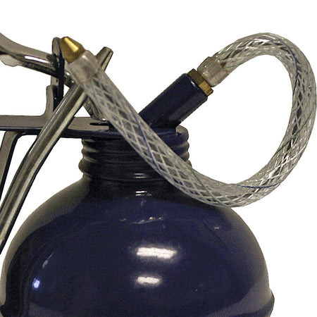 Lubrication Oil Can - 16 oz - Lever Grip - Straight & Flexible 4" Spouts - AAA Industrial Supply
