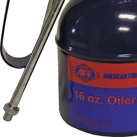 Lubrication Oil Can - 16 oz - Lever Grip - Straight & Flexible 4" Spouts - AAA Industrial Supply