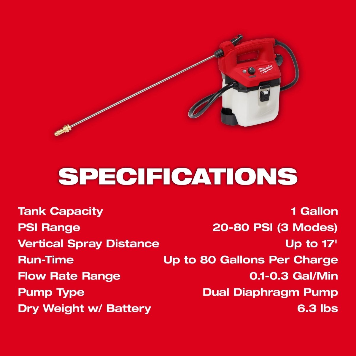 M12™ 1 Gallon Handheld Sprayer Kit - AAA Industrial Supply