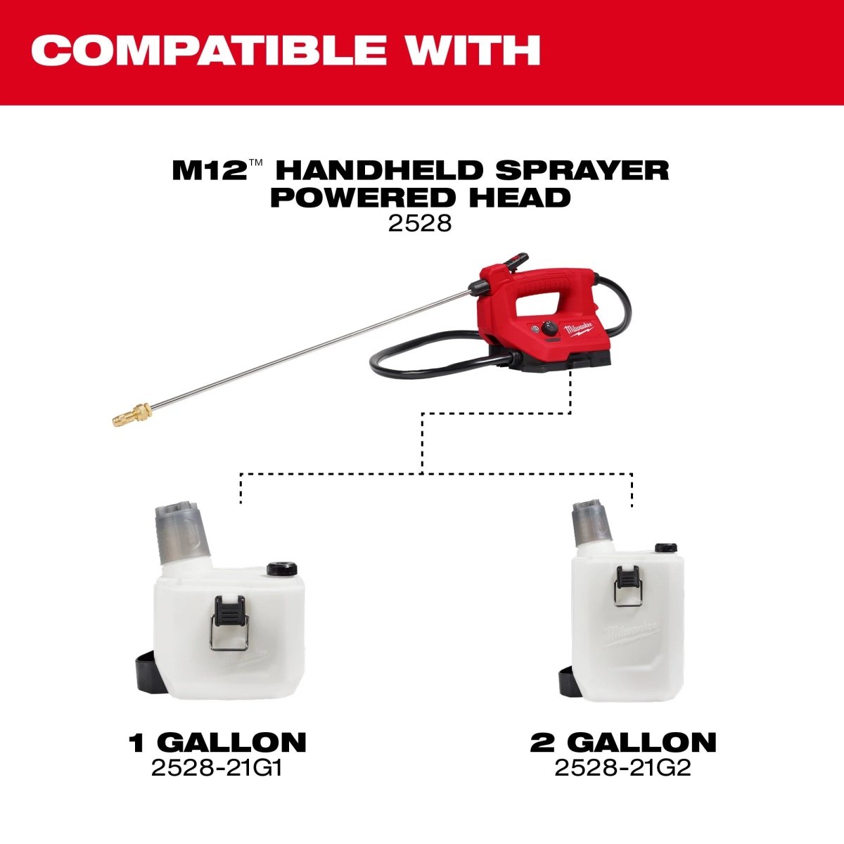 M12™ 2 - Gallon Handheld Sprayer Kit - AAA Industrial Supply