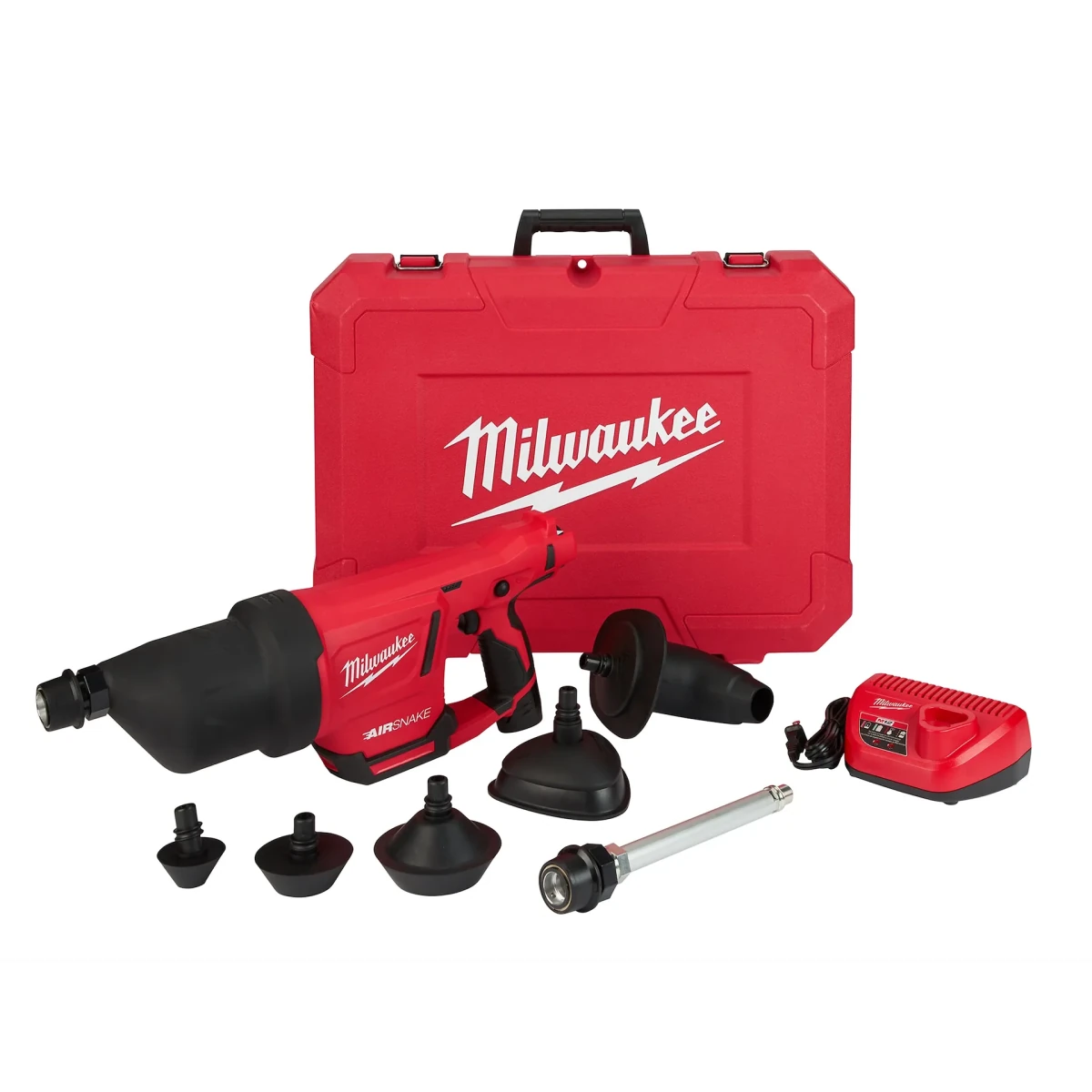 M12™ AIRSNAKE™ Drain Cleaning Air Gun Kit - AAA Industrial Supply