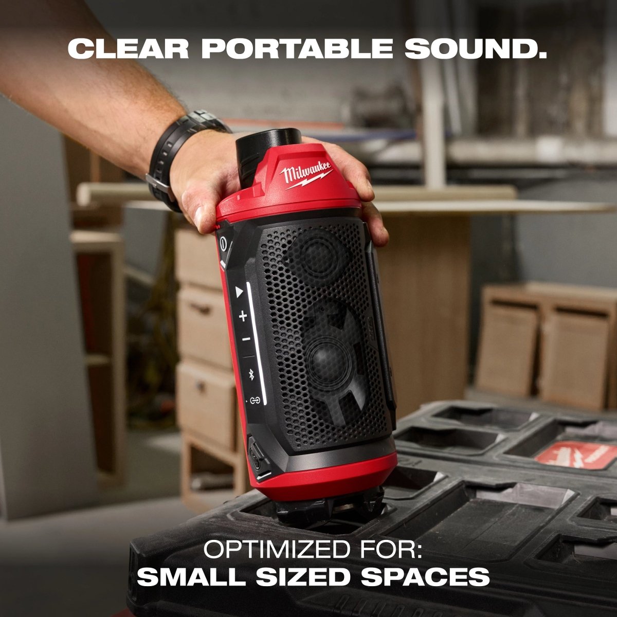 M12™ Bluetooth® Jobsite Speaker w/ PACKOUT™ Compatibility - AAA Industrial Supply