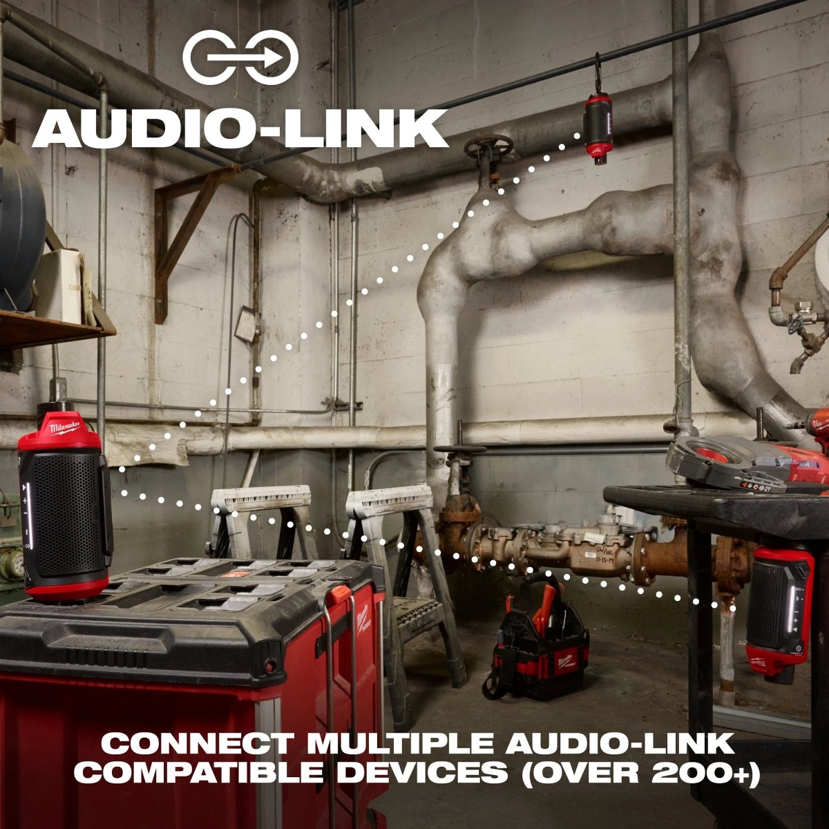 M12™ Bluetooth® Jobsite Speaker w/ PACKOUT™ Compatibility - AAA Industrial Supply