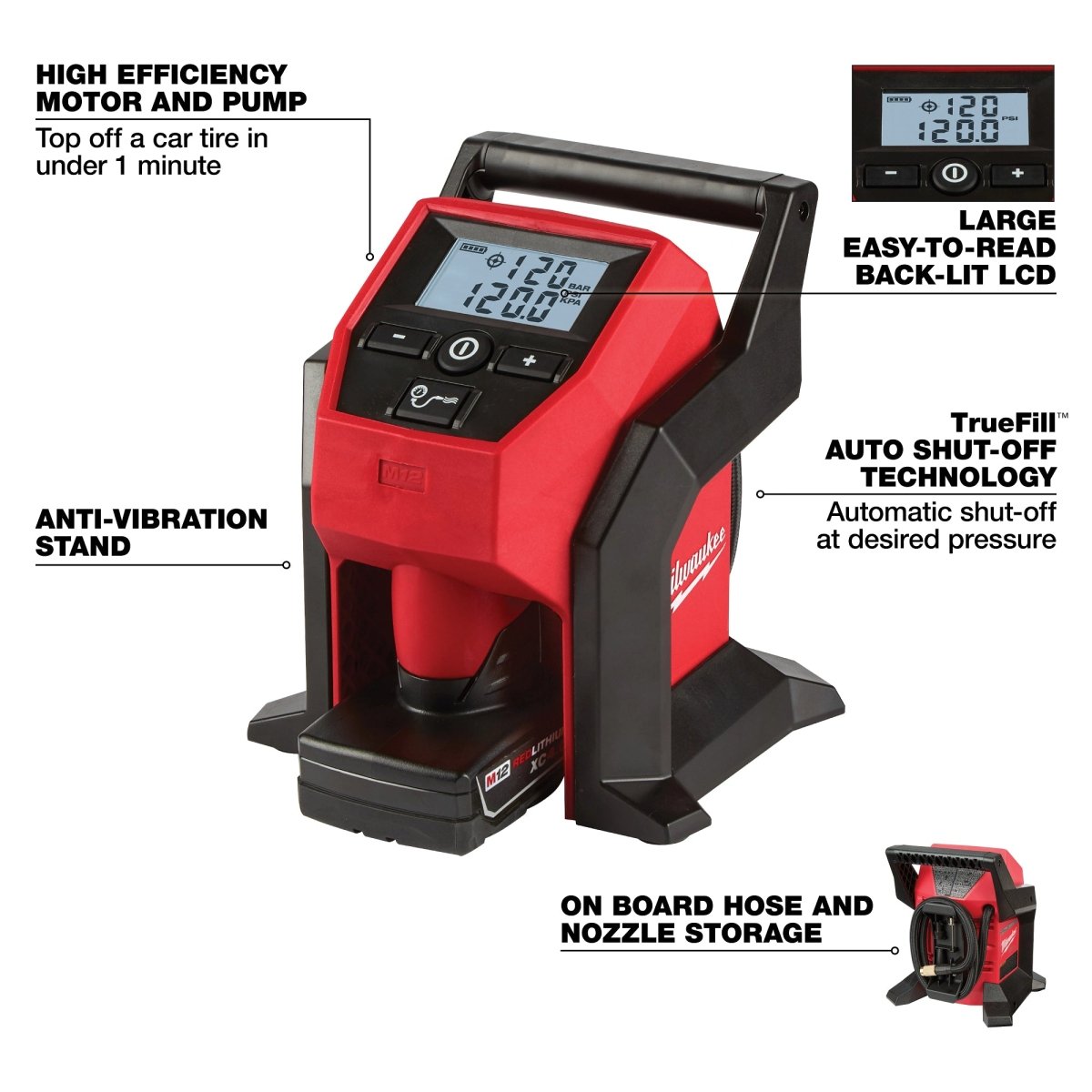 M12™ Compact Inflator kit - AAA Industrial Supply
