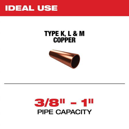 M12™ Cordless Lithium - Ion Copper Tubing Cutter Kit - AAA Industrial Supply