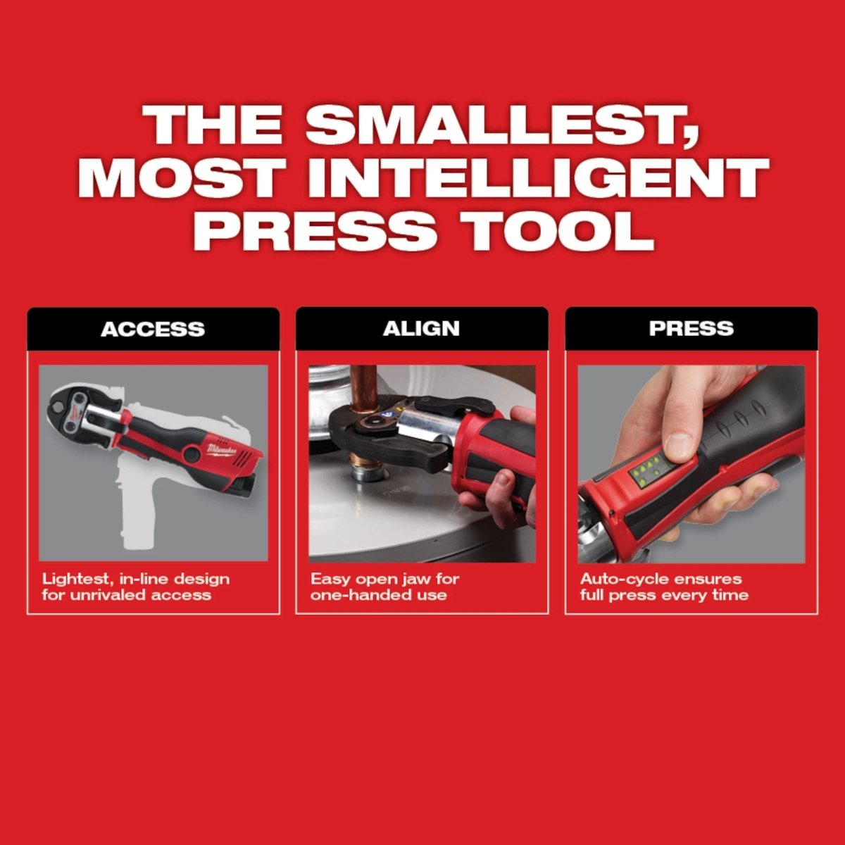 M12™ FORCE LOGIC™ Press Tool Kit with Jaws - AAA Industrial Supply